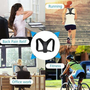 Medical Clavicle Posture Corrector with Back Support Brace Shoulder Corrector