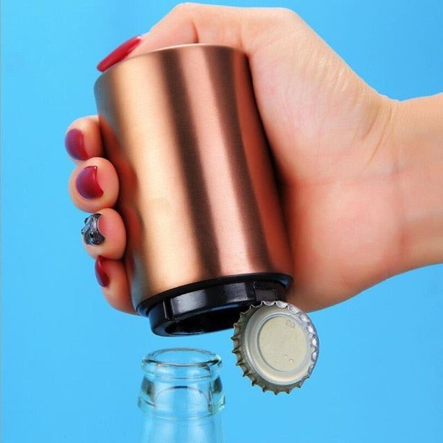 Automatic Magnetic Bottle Opener Tool.