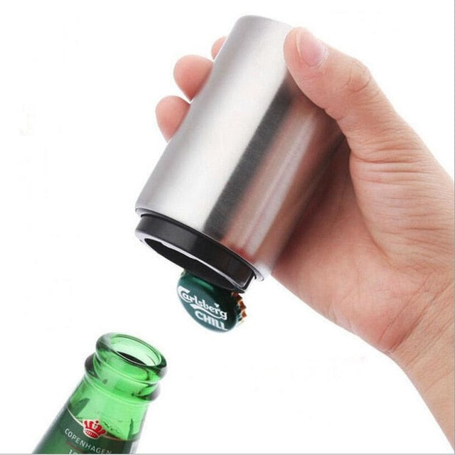 Automatic Magnetic Bottle Opener Tool.