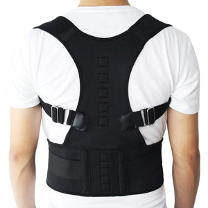 Magnetic Therapy Posture Corrector with Brace Shoulder Back Support Belt.