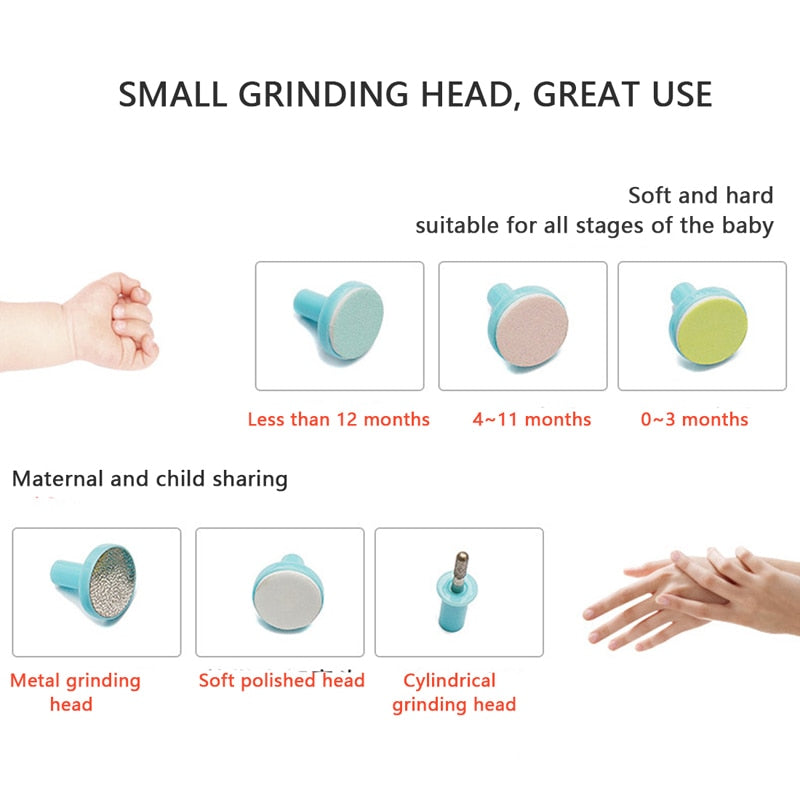 Electric Nail Baby Trimmer.