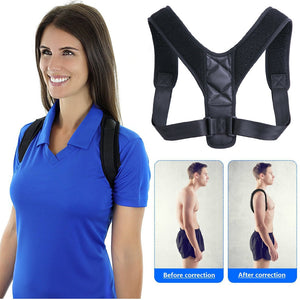 Medical Clavicle Posture Corrector with Back Support Brace Shoulder Corrector