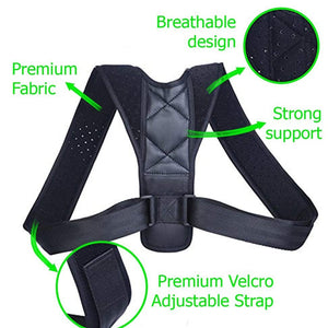 Medical Clavicle Posture Corrector with Back Support Brace Shoulder Corrector