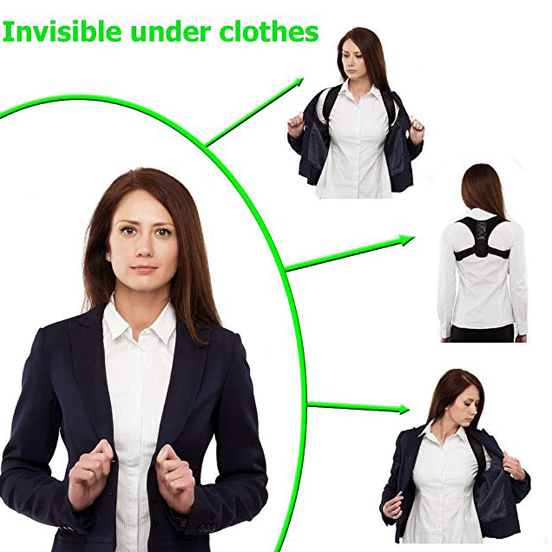 Medical Clavicle Posture Corrector with Back Support Brace Shoulder Corrector