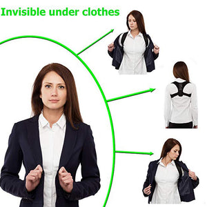 Medical Clavicle Posture Corrector with Back Support Brace Shoulder Corrector