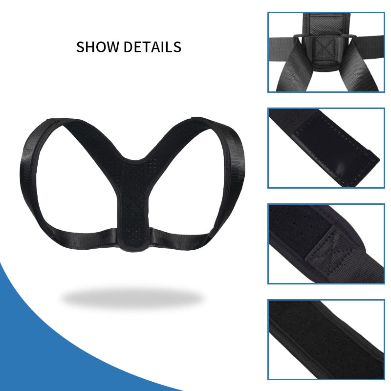 Medical Clavicle Posture Corrector with Back Support Brace Shoulder Corrector