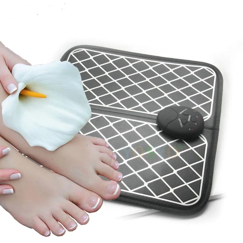 Electric Foot Massage with  Wireless Vibrator for Feet Muscle Stimulation.