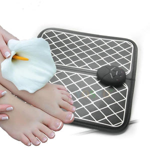 Electric Foot Massage with  Wireless Vibrator for Feet Muscle Stimulation.