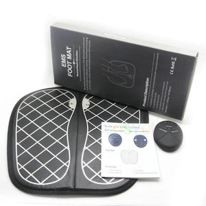 Electric Foot Massage with  Wireless Vibrator for Feet Muscle Stimulation.