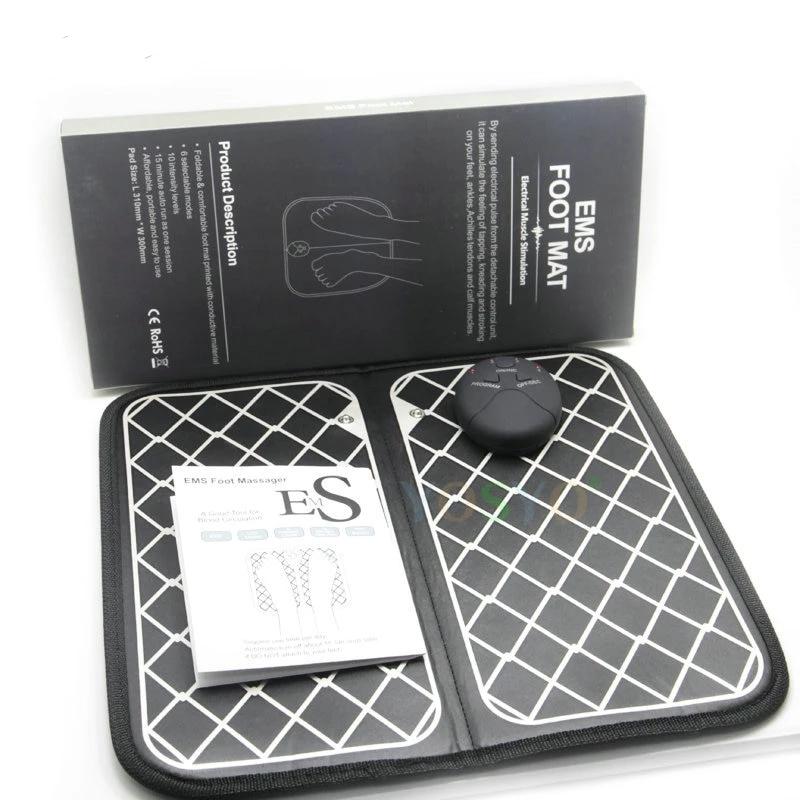 Electric Foot Massage with  Wireless Vibrator for Feet Muscle Stimulation.