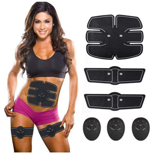 Abdominal  Muscle trainer and Stimulator with Belt Muscle Toner,Body Muscle Fitness Trainer For Abdomen,Arm and Leg