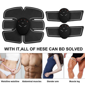 Abdominal  Muscle trainer and Stimulator with Belt Muscle Toner,Body Muscle Fitness Trainer For Abdomen,Arm and Leg