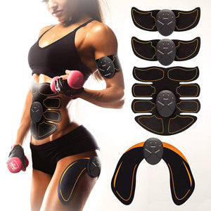 Abdominal  Muscle trainer and Stimulator with Belt Muscle Toner,Body Muscle Fitness Trainer For Abdomen,Arm and Leg