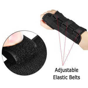 Forearm Splint for Safe Wrist Support with Medical Wrist Brace Pads