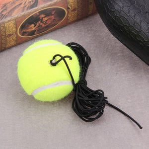 Self Training Tennis Ball Tool with Baseboard Sparring Device