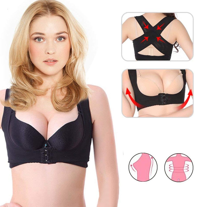 Women Chest Posture Corrector with a Support Shoulder Brace