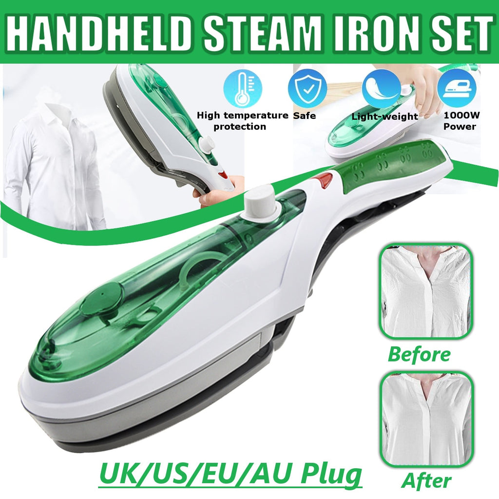 Handheld Portable Steamer Iron Brush For Clothes.