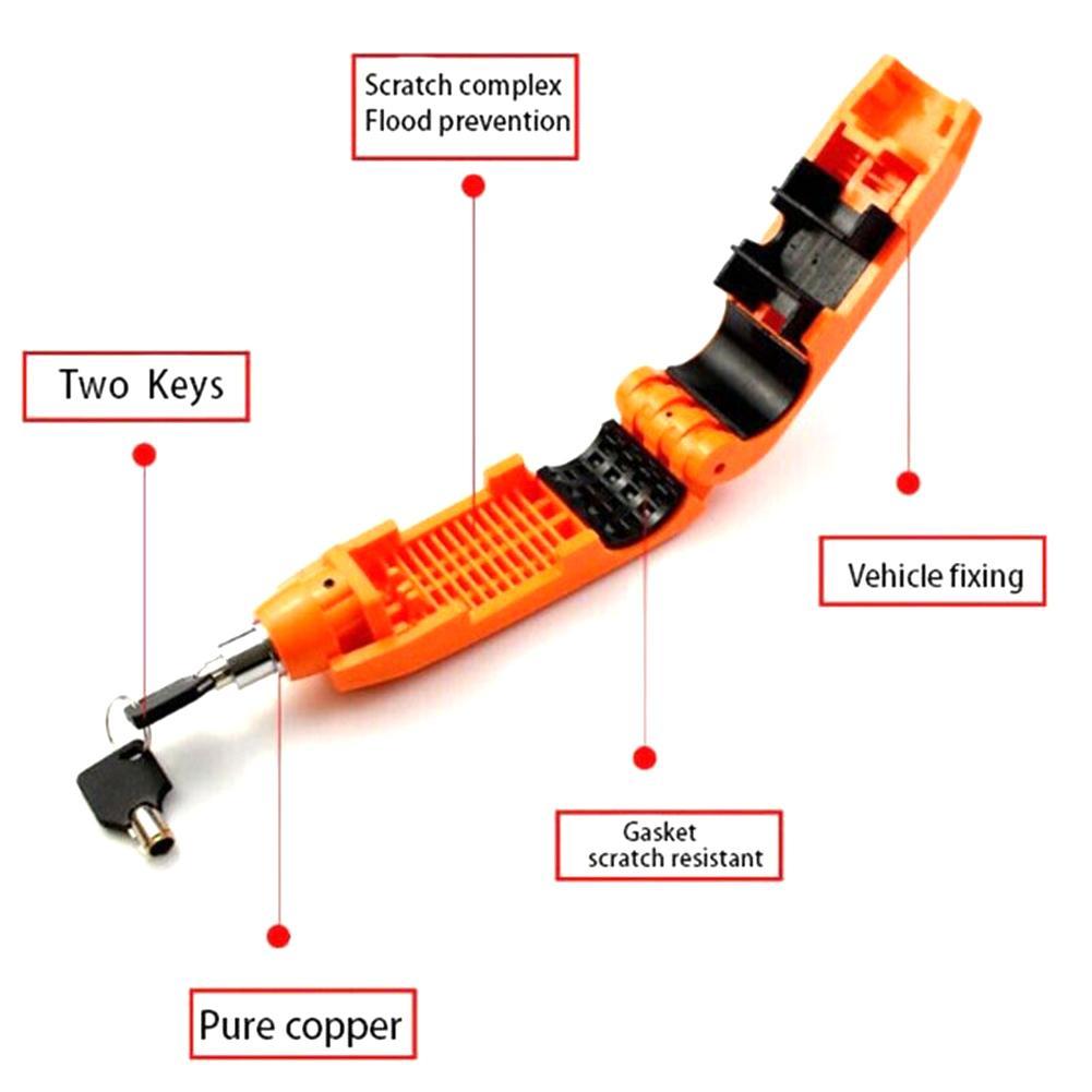 Universal Motorcycle Lock.