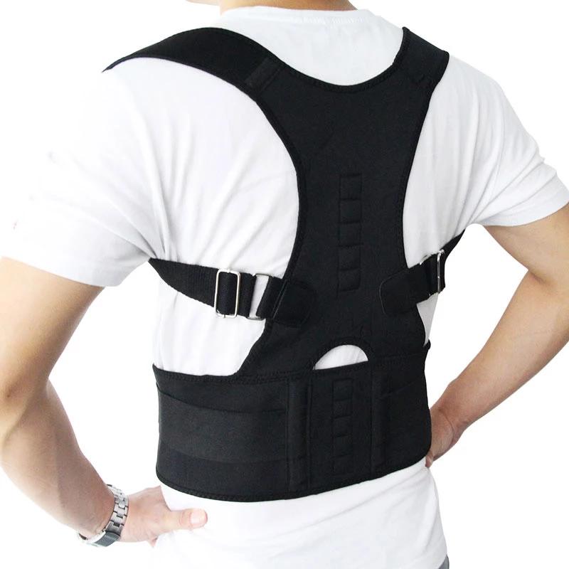 Magnetic Therapy Posture Corrector with Brace Shoulder Back Support Belt.