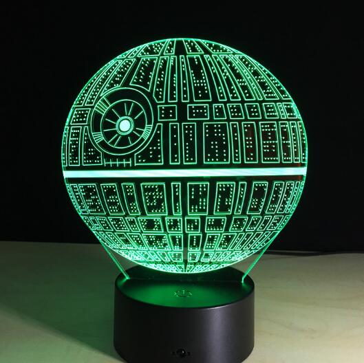 3D Light LED Visual Illusion Lamp.