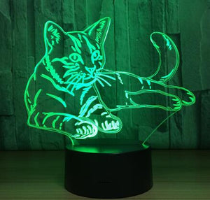 3D Light LED Visual Illusion Lamp.