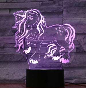 3D Light LED Visual Illusion Lamp.