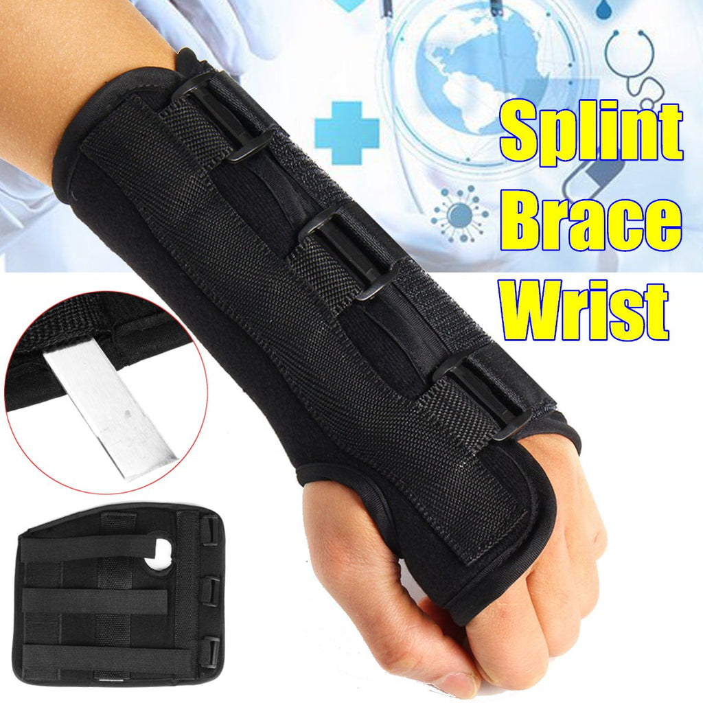 Forearm Splint for Safe Wrist Support with Medical Wrist Brace Pads
