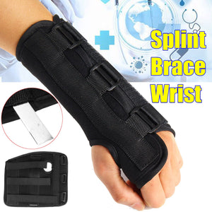 Forearm Splint for Safe Wrist Support with Medical Wrist Brace Pads