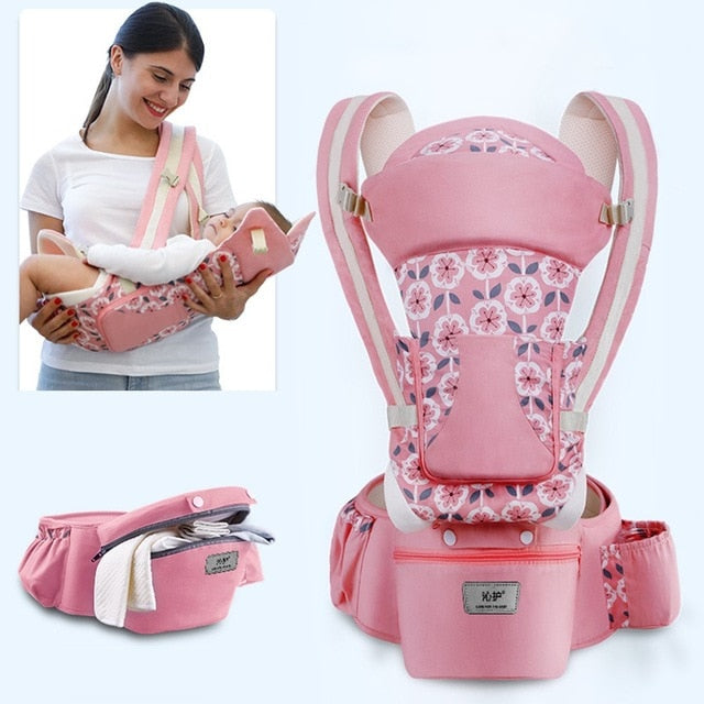 Baby Hipseat Carrier Front Facing Baby Wrap Sling for Baby Travel