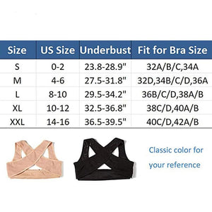Women Chest Posture Corrector with a Support Shoulder Brace